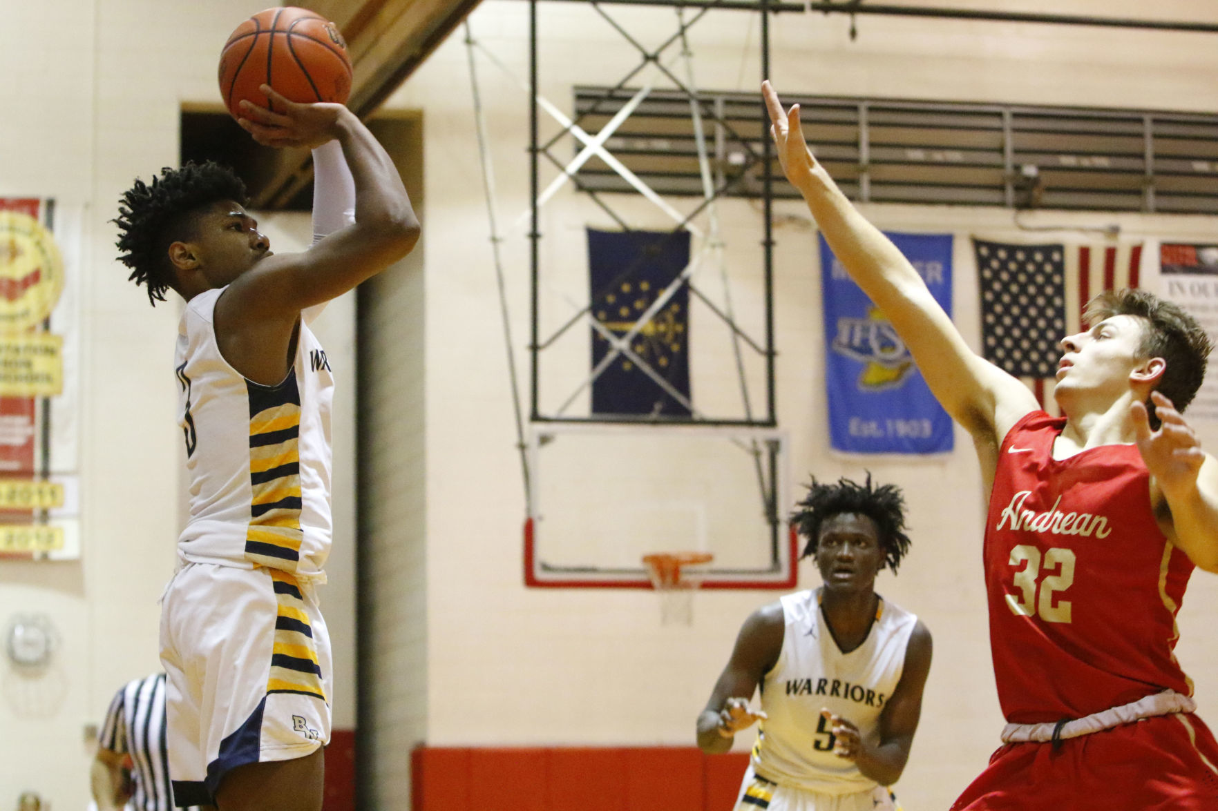 Gallery: Boys basketball 2A sectional - Andrean vs. Bishop Noll